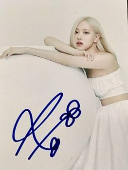 Amazon.co.jp: ロゼ直筆サイン入り2Lサイズ写真…Rose…BLACKPINK